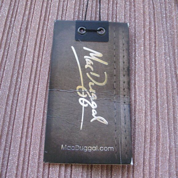 Mac Duggal 30700 Womens Shimmering Pleated A Line Gown Dress Pockets - Picture 13 of 16